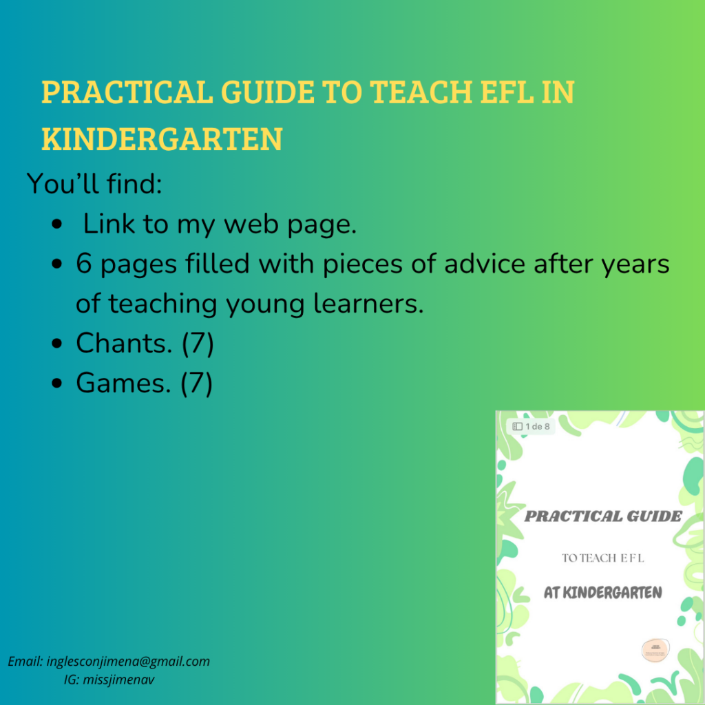 Practical Guide to Teach EFL in Kindergarten