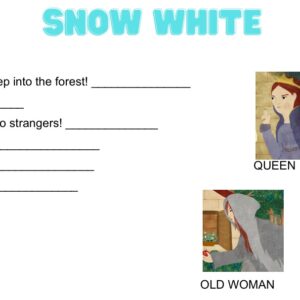 Snow White: imperatives