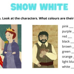 Snow White: present continuos