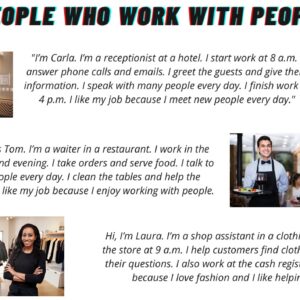 People who work with people
