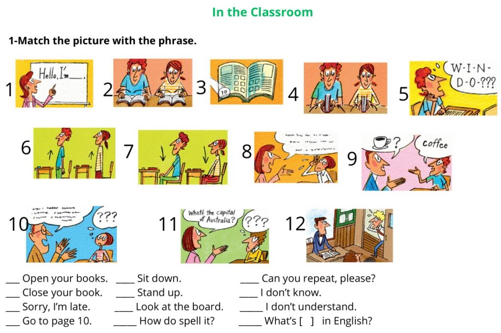 In the classroom