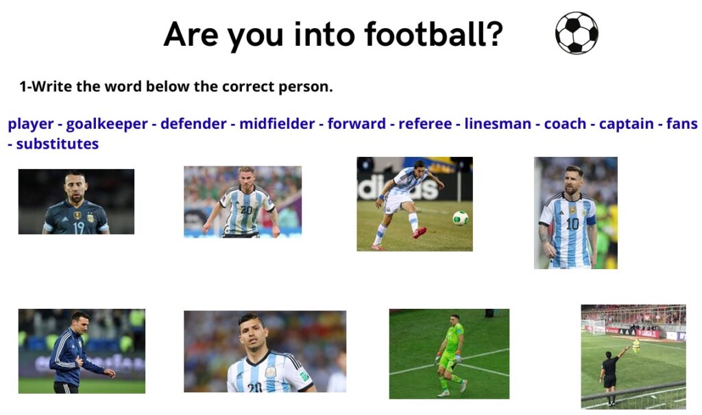 Are you into football?