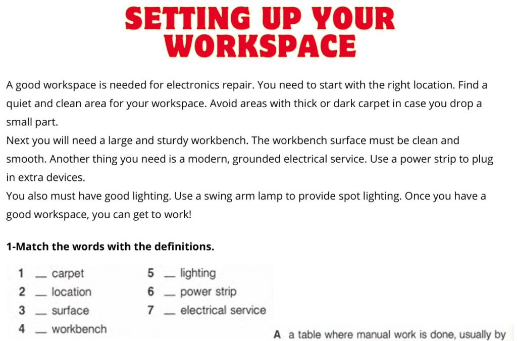 Setting up your workspace