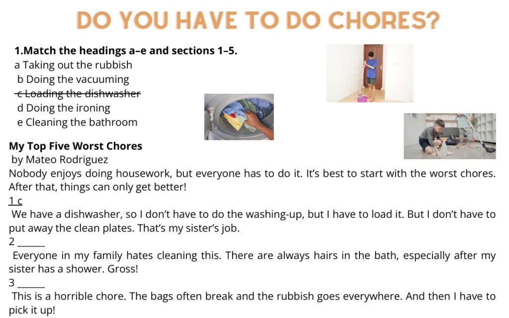 Do you have to do Chores?