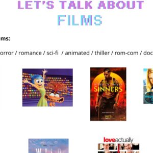 Let's talk about Films