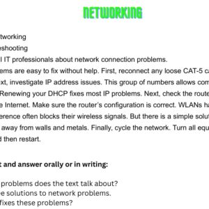 Networking