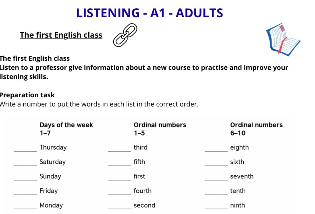10 listening activities for adults