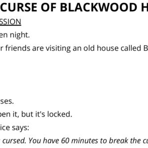 Halloween Escape Room